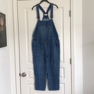 Cloth & Stone regular wash overalls